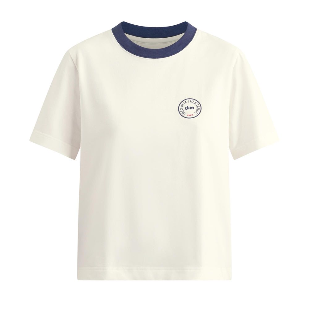Ines De La Fressange T-shirt Nacre Dim X In Neutral