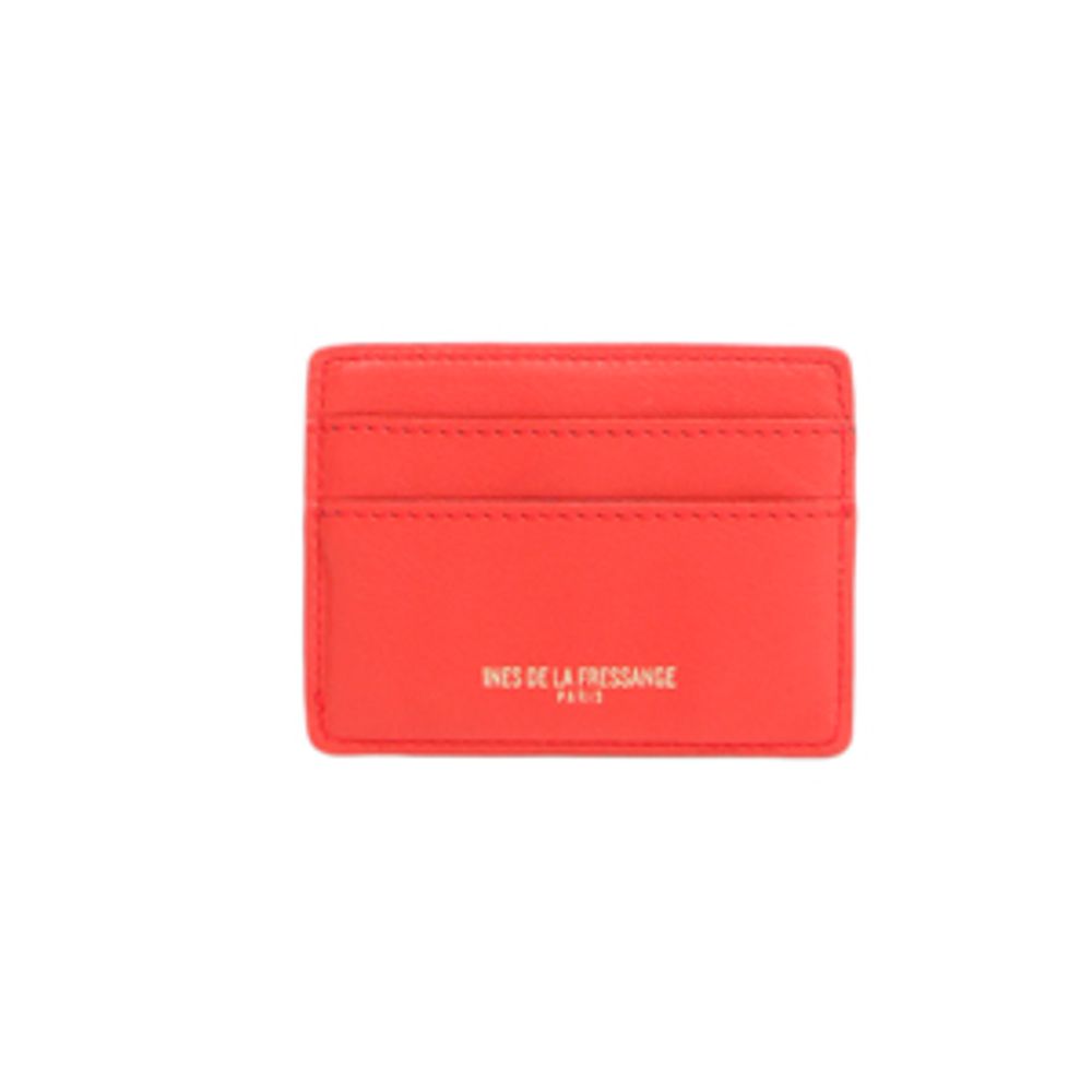 Ines De La Fressange Porte-cartes Marcia Rouge