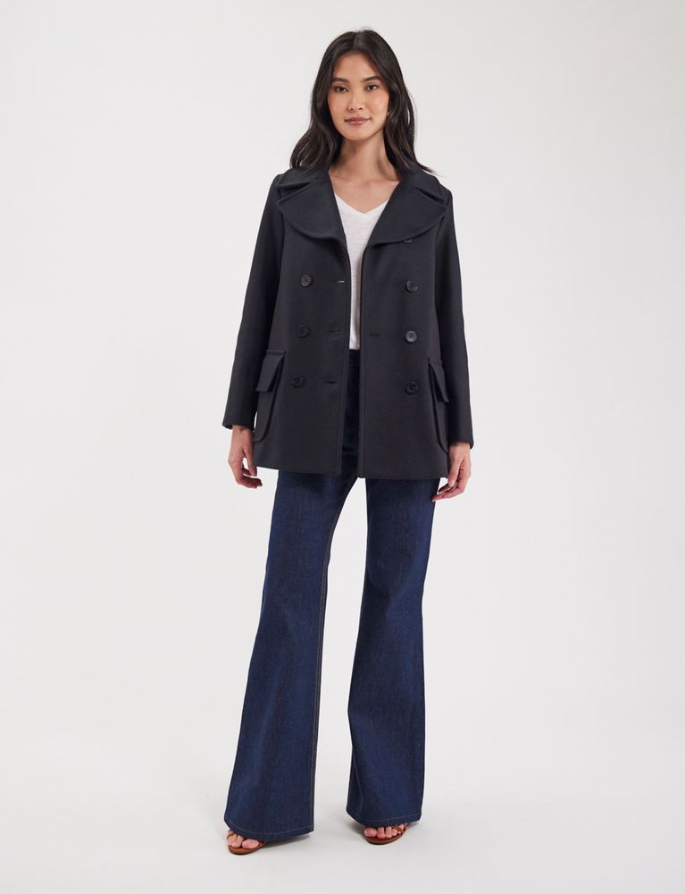 Caban Séraphine bleu marine