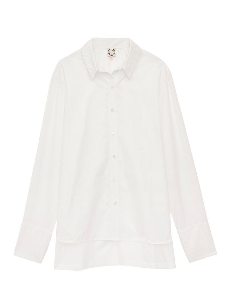 Ines De La Fressange Chemise Falco In White