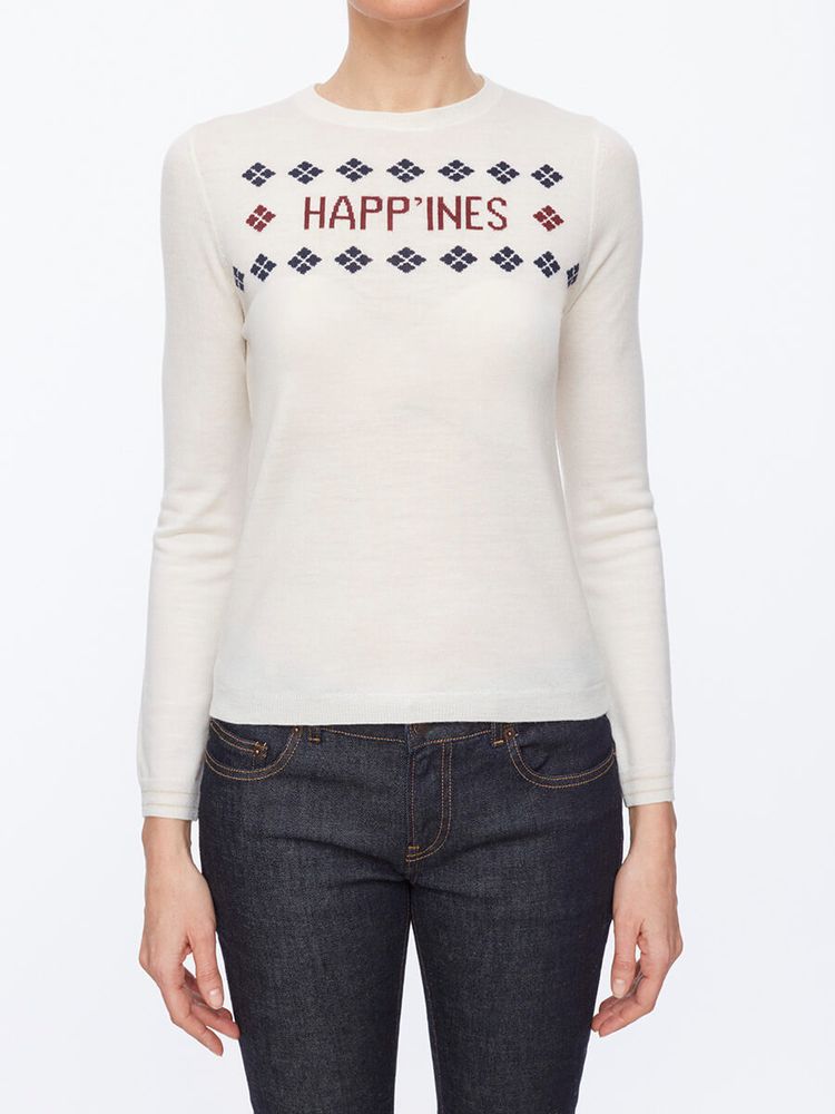 Ines De La Fressange Pull Angelo Intarsia