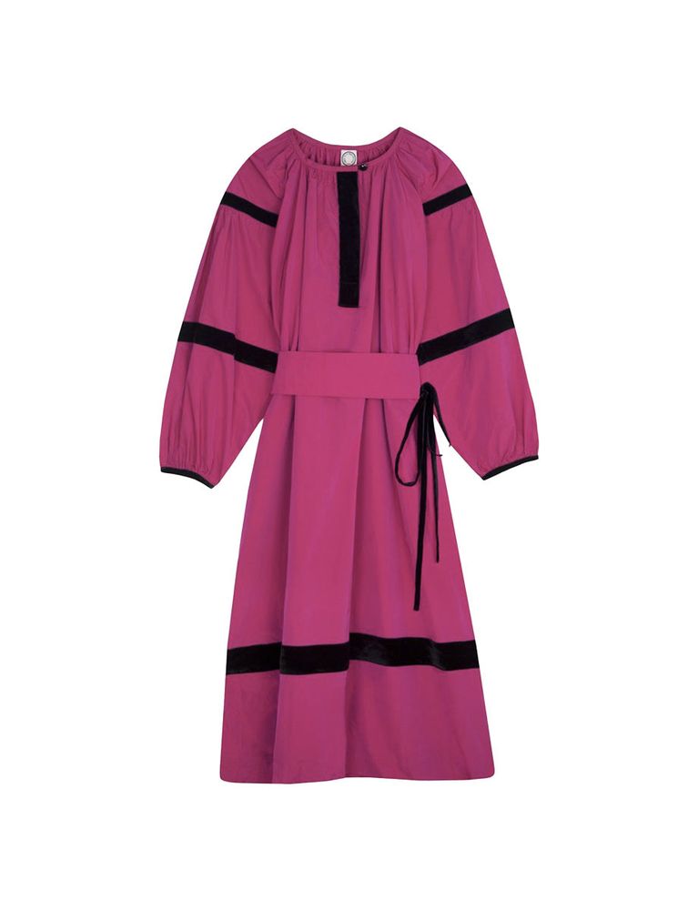 Ines De La Fressange Robe Flora Fuschia
