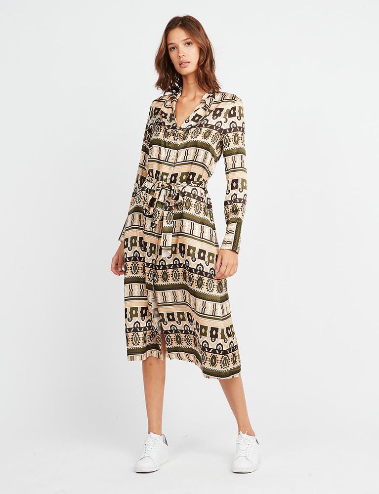 Ines De La Fressange Robe Orchidée In Multi