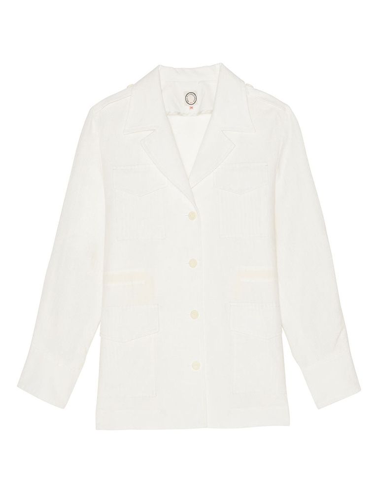 Ines De La Fressange Veste Neva Crème In White