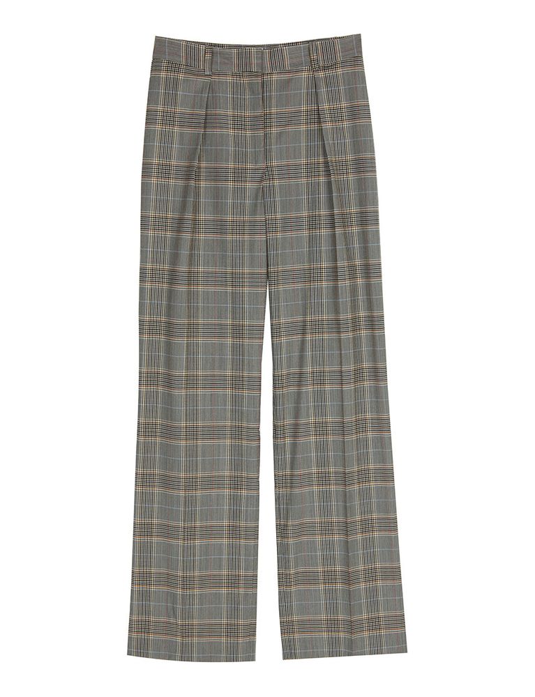 Ines De La Fressange Pantalon Hector Imprimé Prince De Galles In Multi