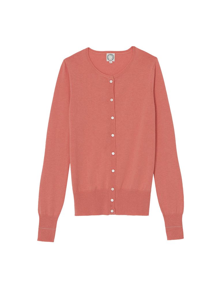 Ines De La Fressange Cardigan Cesare Laine Corail