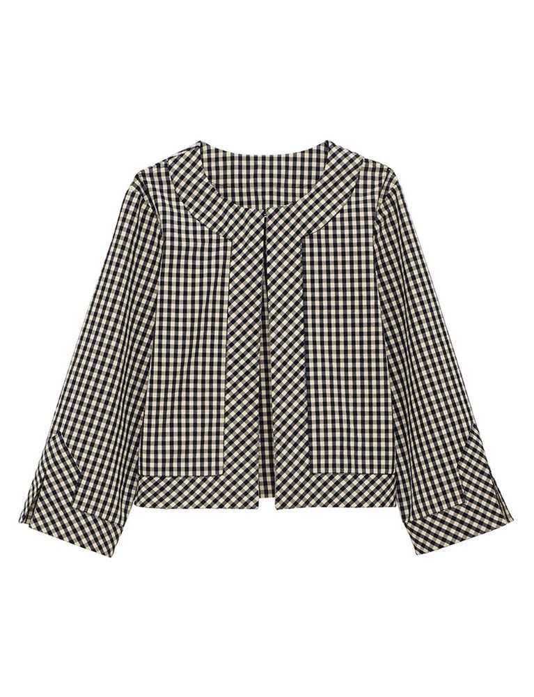 Ines De La Fressange Veste Charlus Vichy
