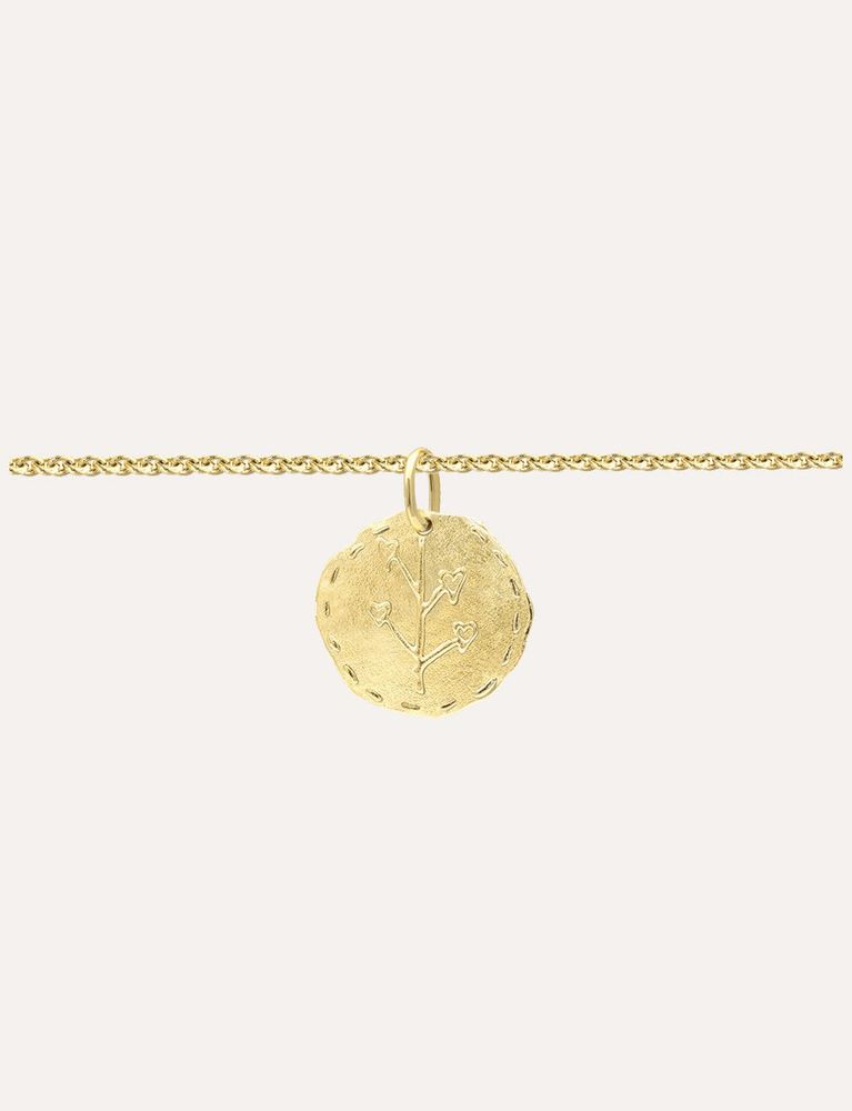 Ines De La Fressange Bracelet Lutèce Motif Coeur Plaqué Or In Gold