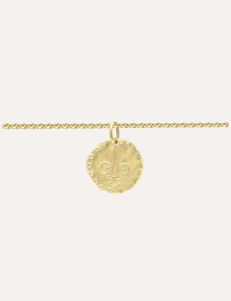 Ines De La Fressange Bracelet Lutèce Motif Coeur Plaqué Or