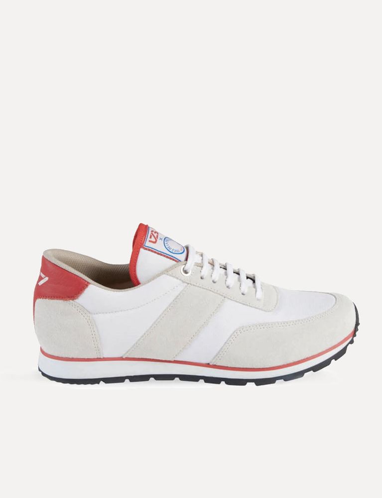 Ines De La Fressange Baskets Uzs X Ines Unisexe Écrues In White