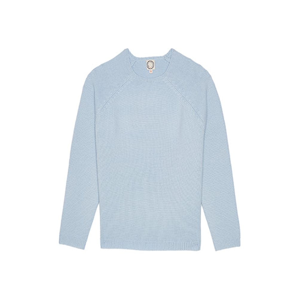 Ines De La Fressange Pull Achille Laine Bleu Clair In Blue