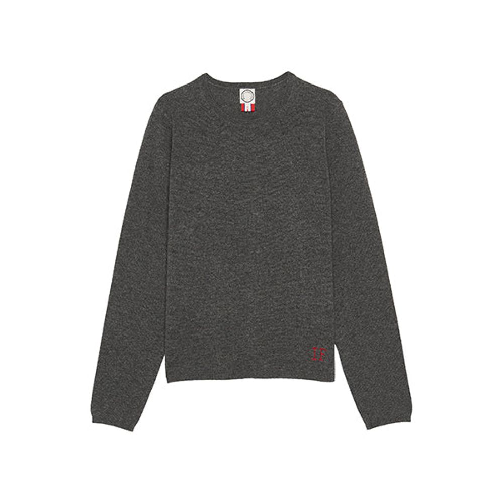Ines De La Fressange Pull Angelina Gris In Gray