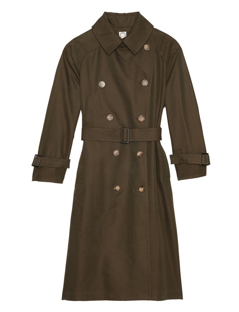 Ines De La Fressange Trench Blake Kaki Foncé