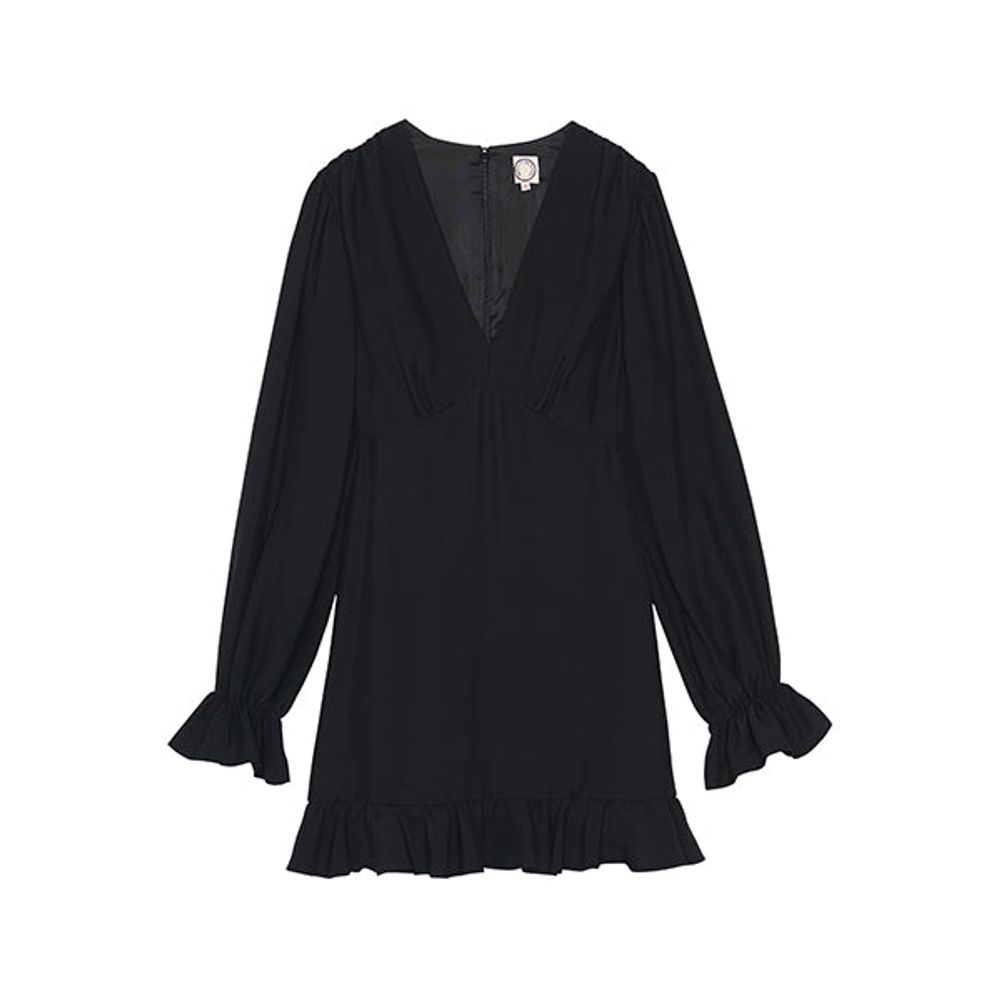 Ines De La Fressange Robe Louisa Bleu Encre