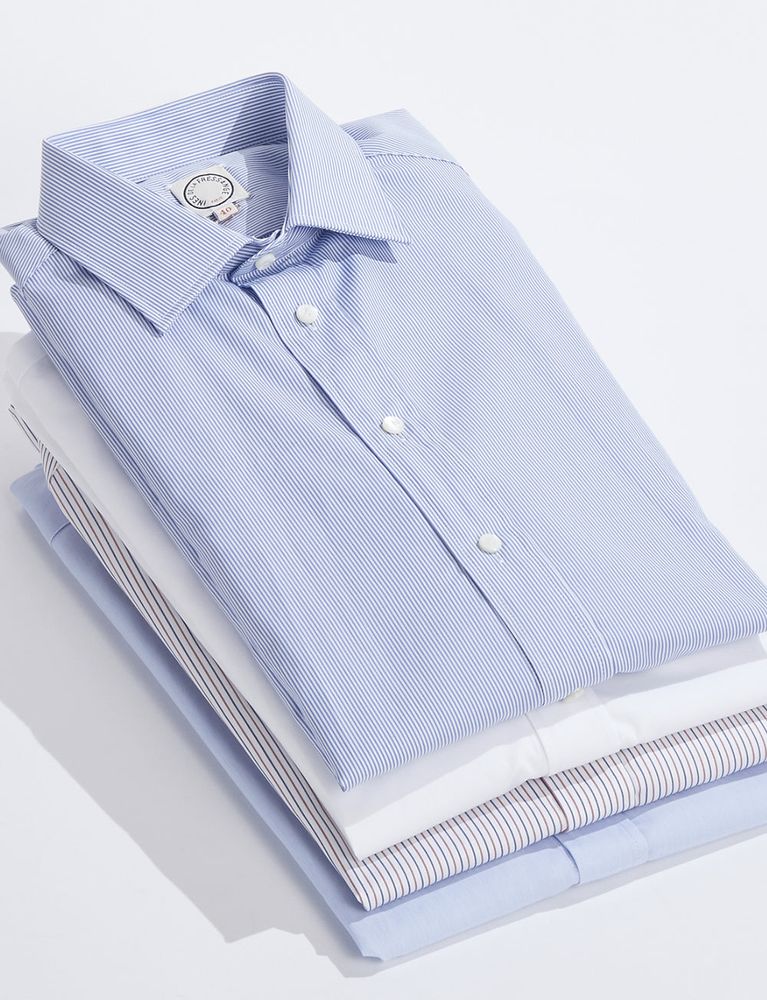 Ines De La Fressange Chemise Pour Homme Julien Bleu Clair In Multi