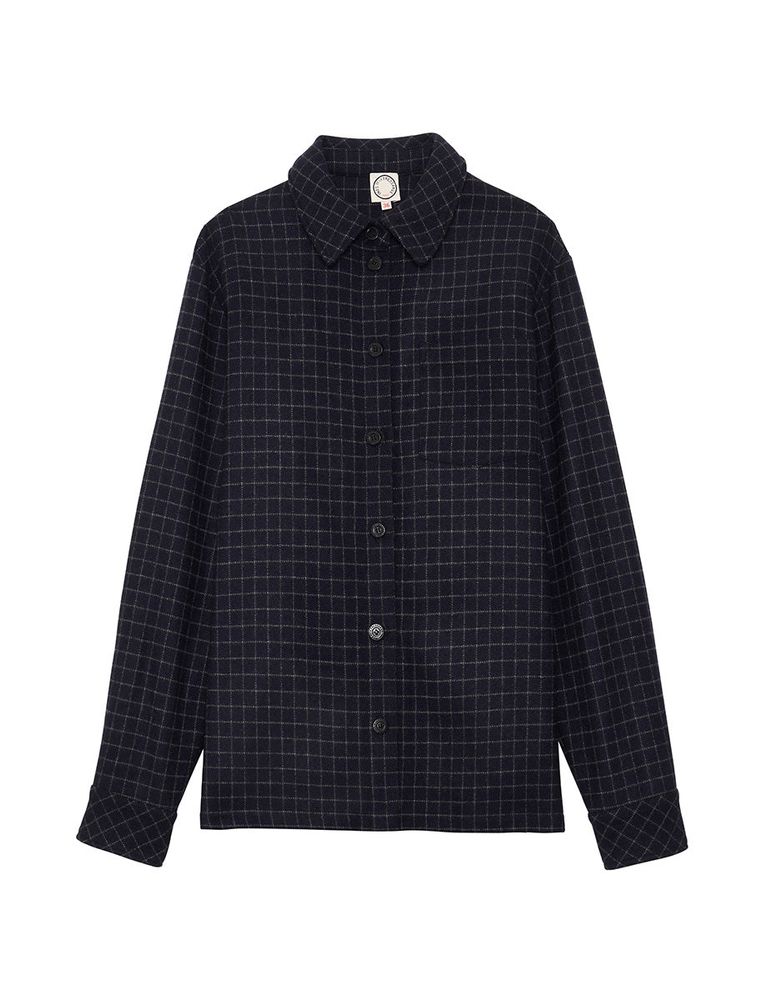 Ines De La Fressange Surchemise Cassia Bleue