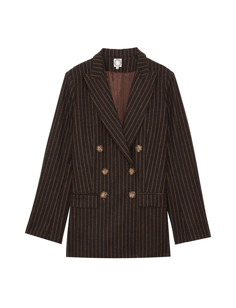 Ines De La Fressange Veste Ezio Marron