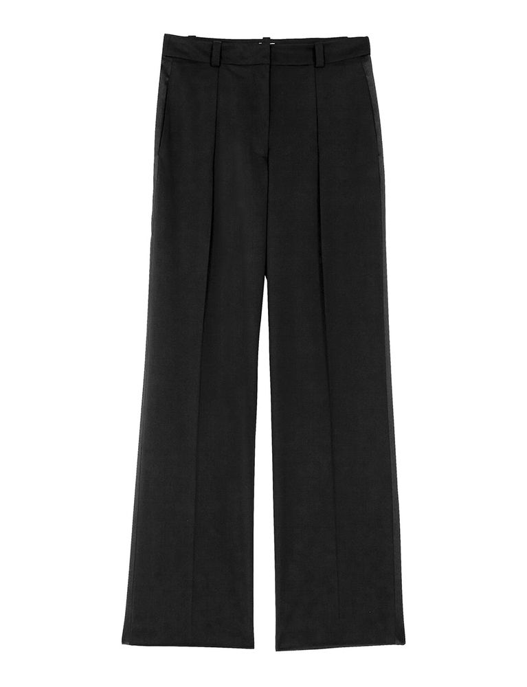 Ines De La Fressange Pantalon Harry Noir In Black