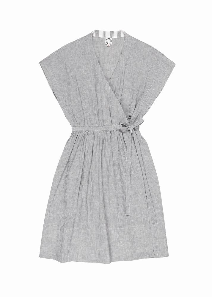 Ines De La Fressange Robe Marguerite Coton Navy