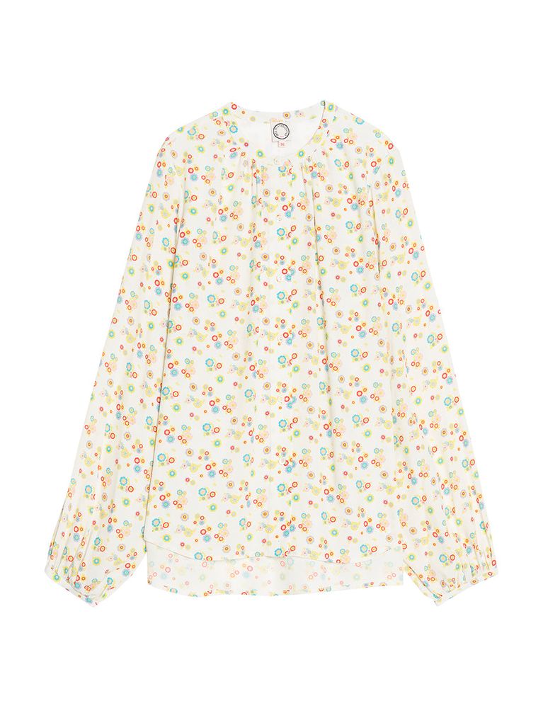 Ines De La Fressange Blouse Joséphine À Fleurs