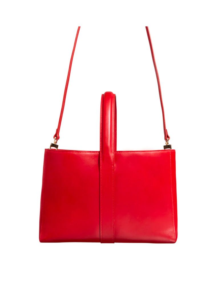 Ines De La Fressange Sac Cabas Cuir Léonore Petit Format