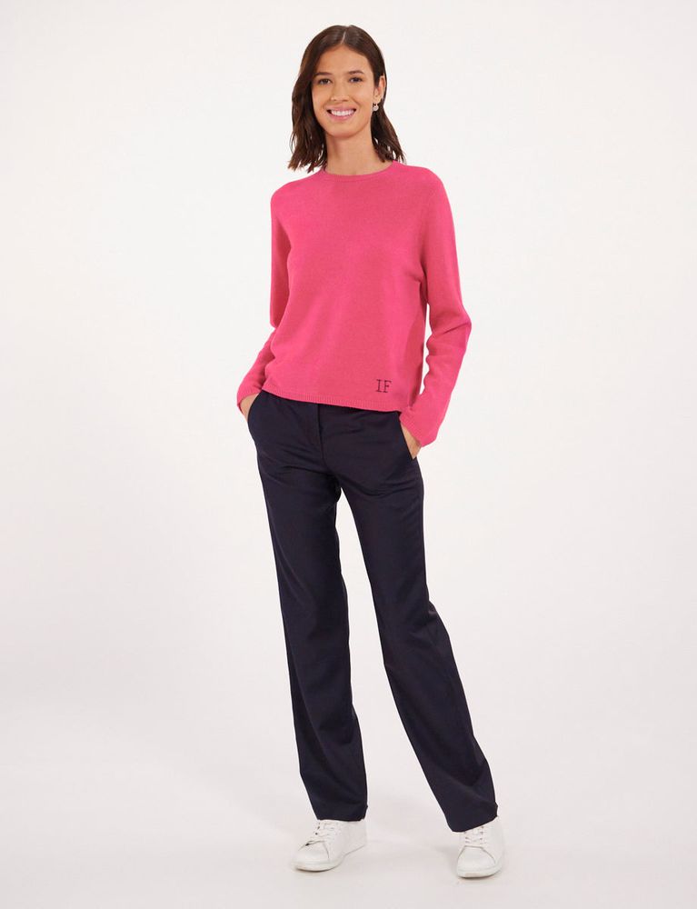 Ines De La Fressange Pull Angelina Rose In Pink