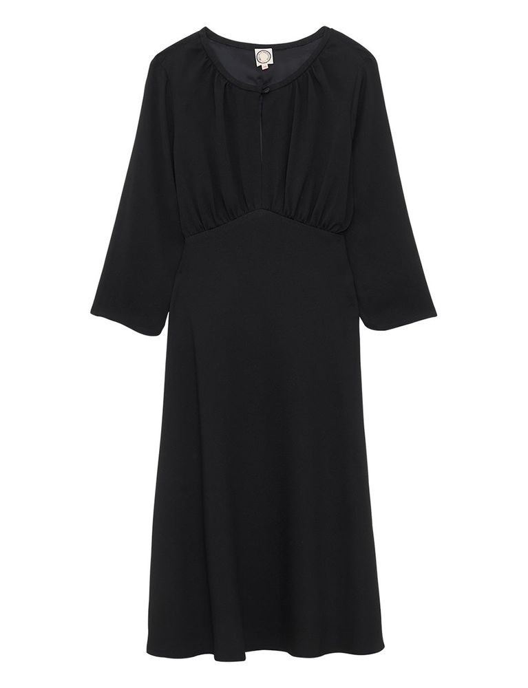 Ines De La Fressange Robe Natalia Noire