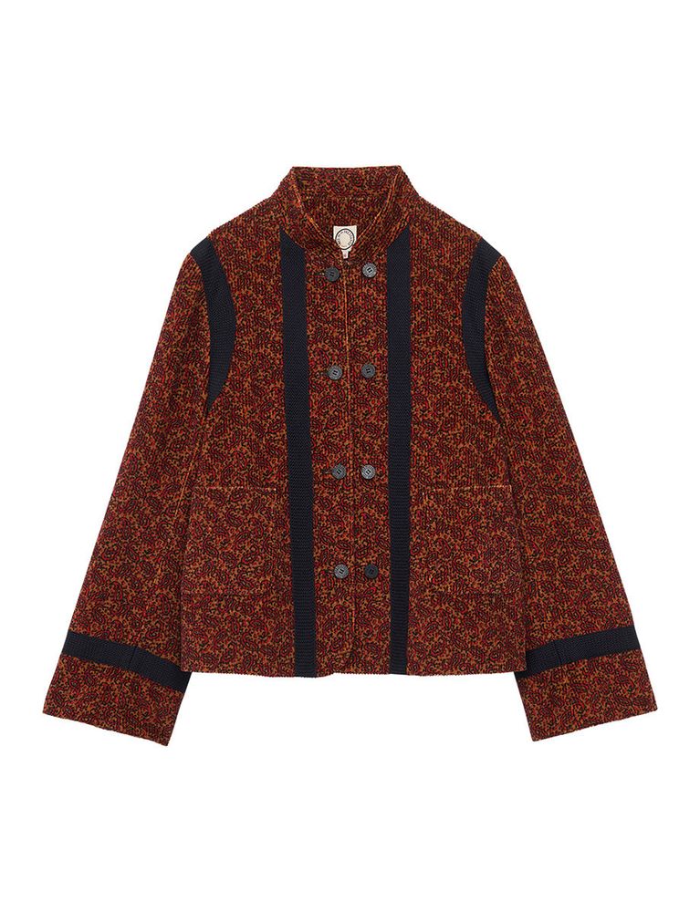 Ines De La Fressange Veste Phoebe Imprimé Rouille In Multi