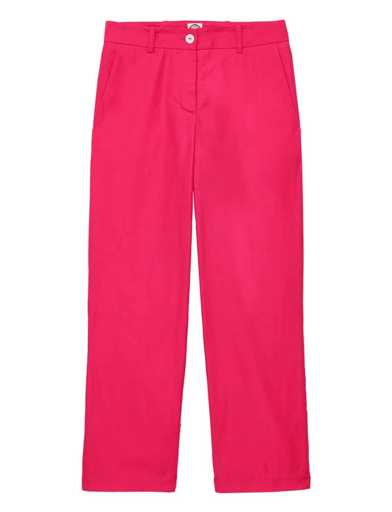 Ines De La Fressange Pantalon Francesca Rose In Red