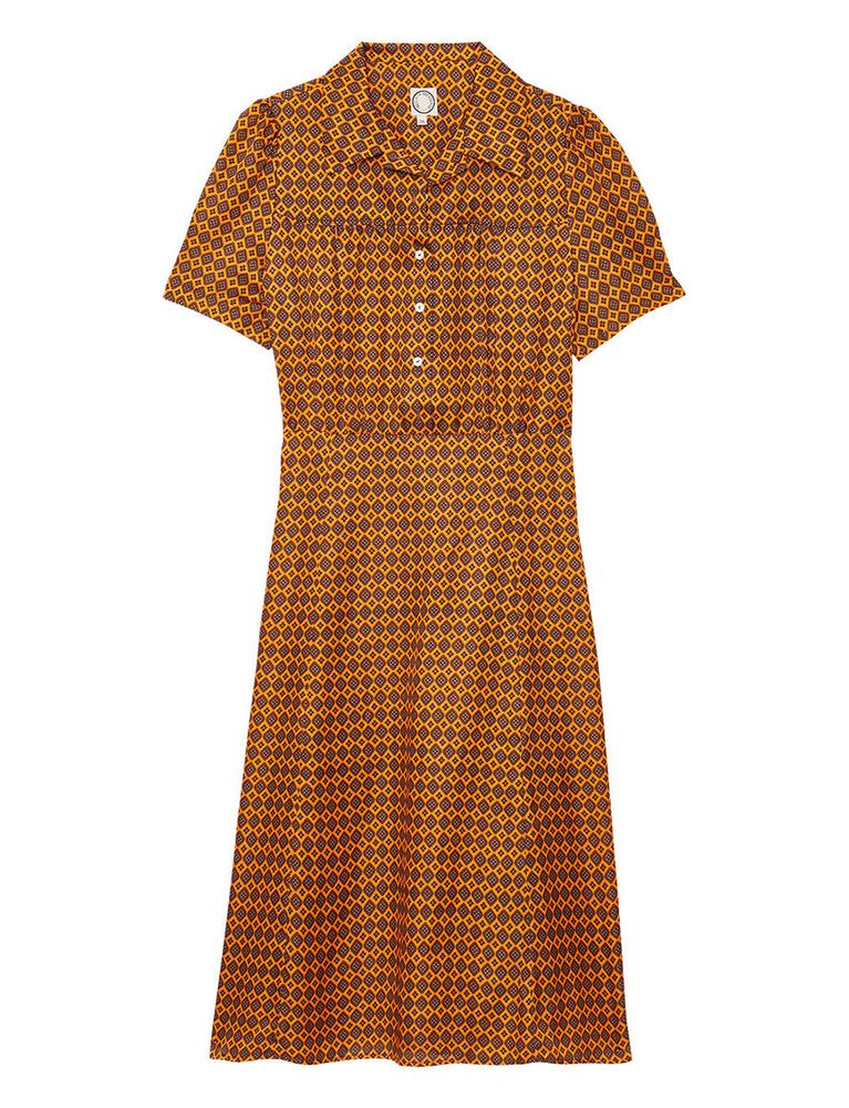 Ines De La Fressange Robe Angèle En Satin