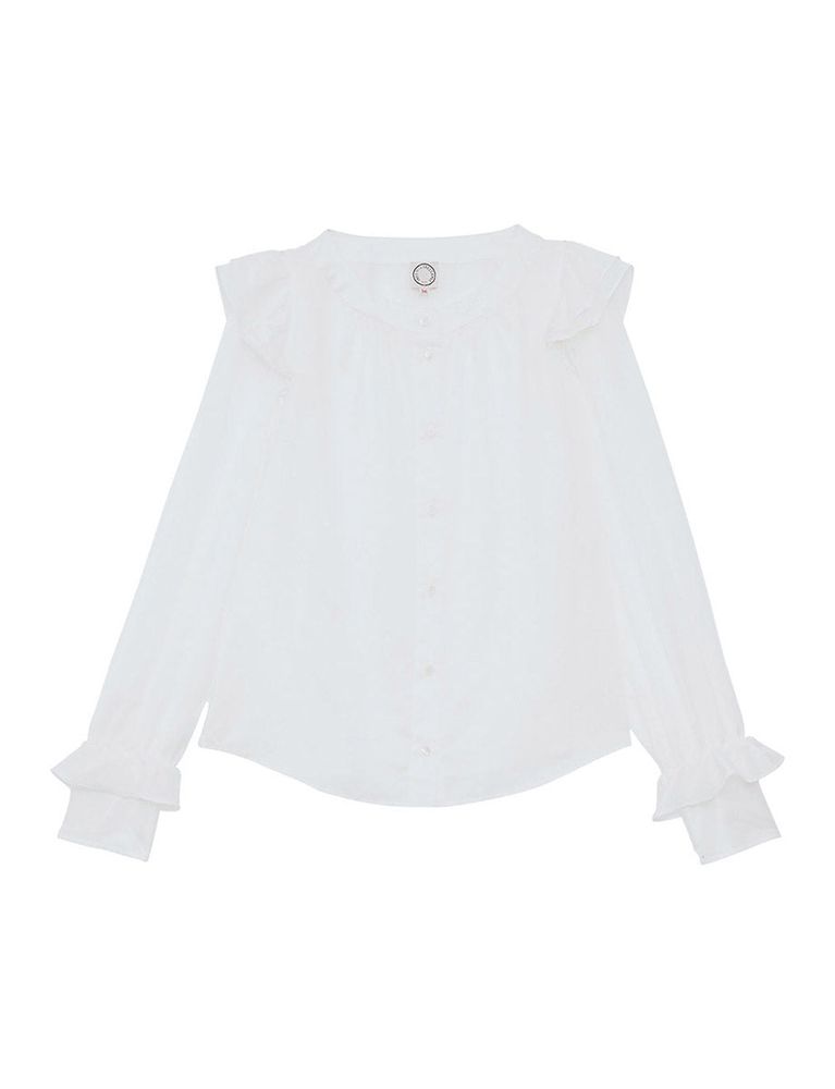 Ines De La Fressange Top Laure Blanc In White