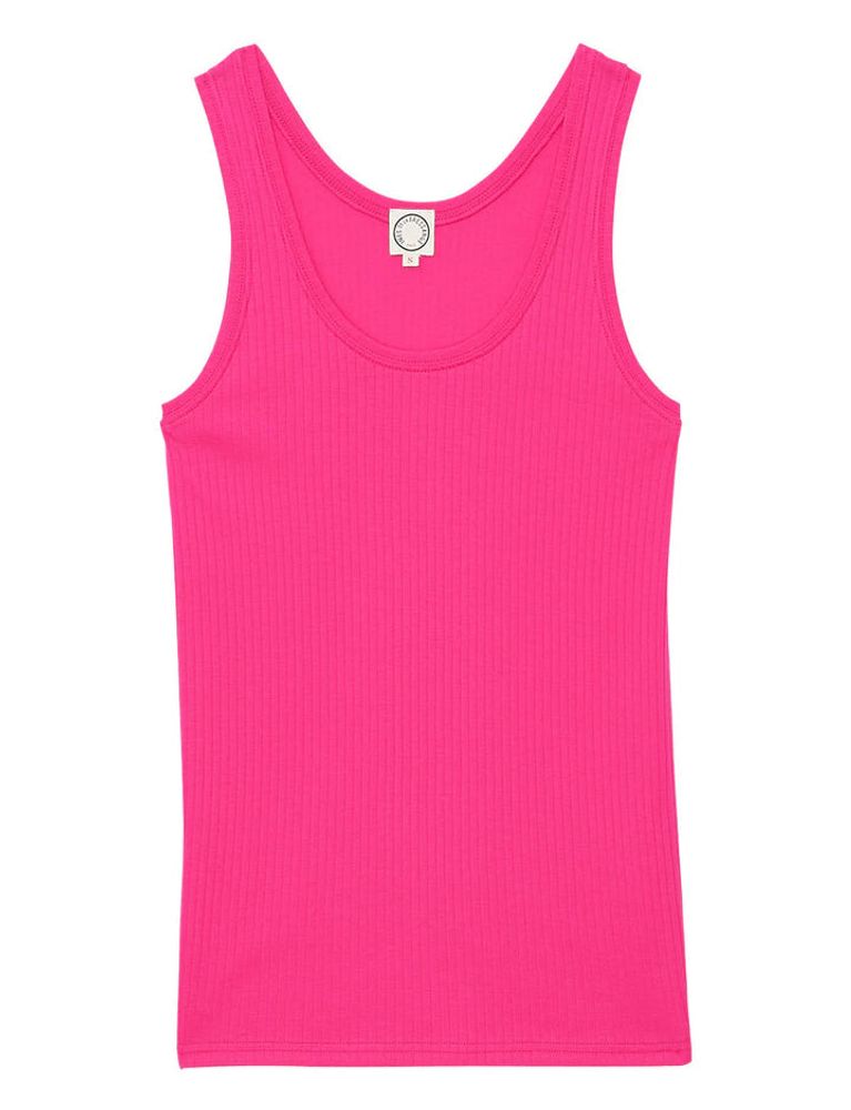 Ines De La Fressange Débardeur Amelie En Jersey Rose In Pink