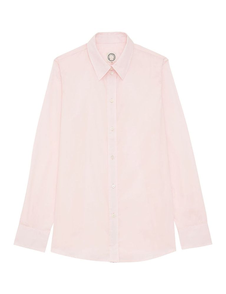 Ines De La Fressange Chemise Martin Rose Pâle In Pink