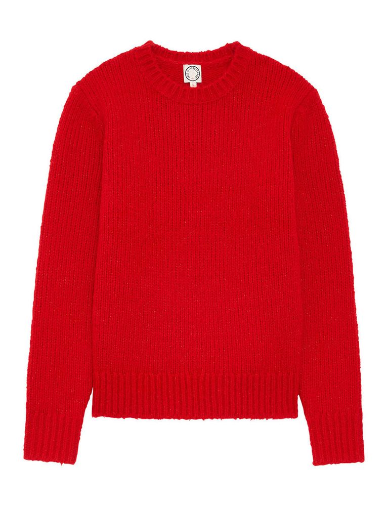 Ines De La Fressange Pull Laia Rouge