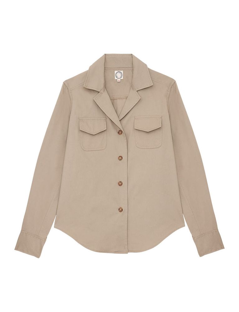 Ines De La Fressange Chemise Evana Beige